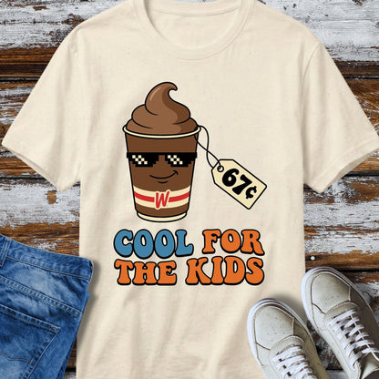 67¢ Cool For The Kids Nostalgia Retro Shake T-Shirt