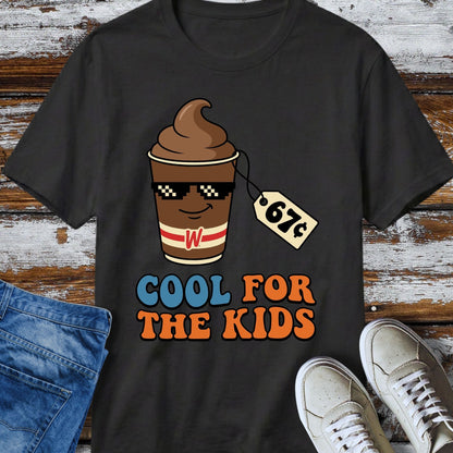 67¢ Cool For The Kids Nostalgia Retro Shake T-Shirt
