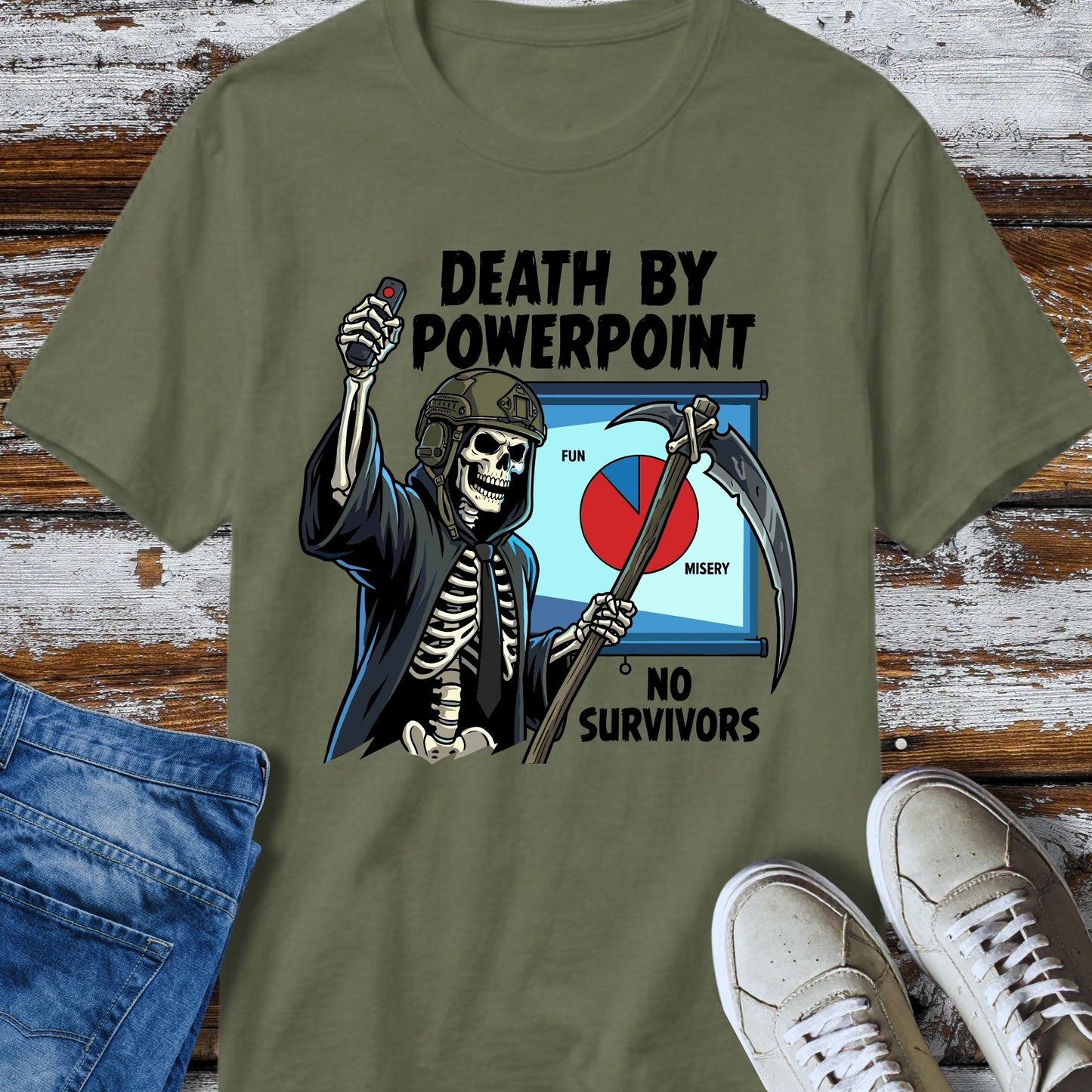 Death By PowerPoint T-Shirt