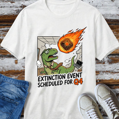 Extinction Event Scheduled For Q4 T-Shirt
