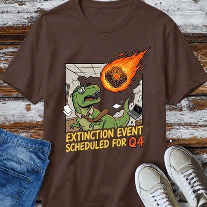 Extinction Event Scheduled For Q4 T-Shirt