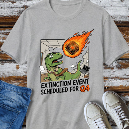 Extinction Event Scheduled For Q4 T-Shirt