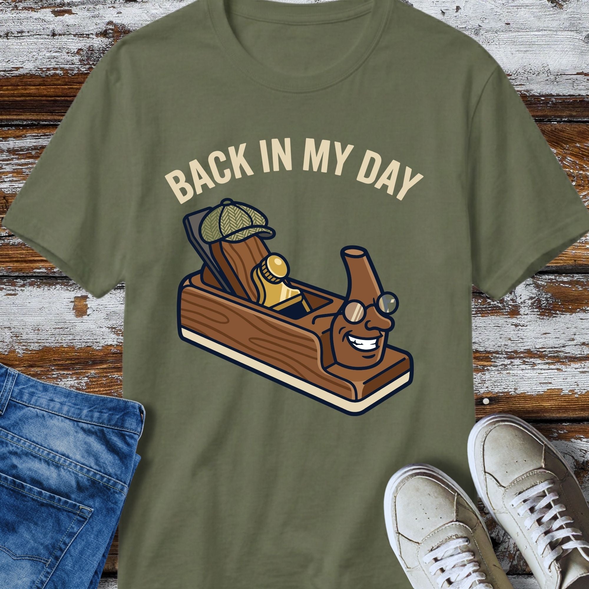 Back In My Day T-Shirt - size and fit reference