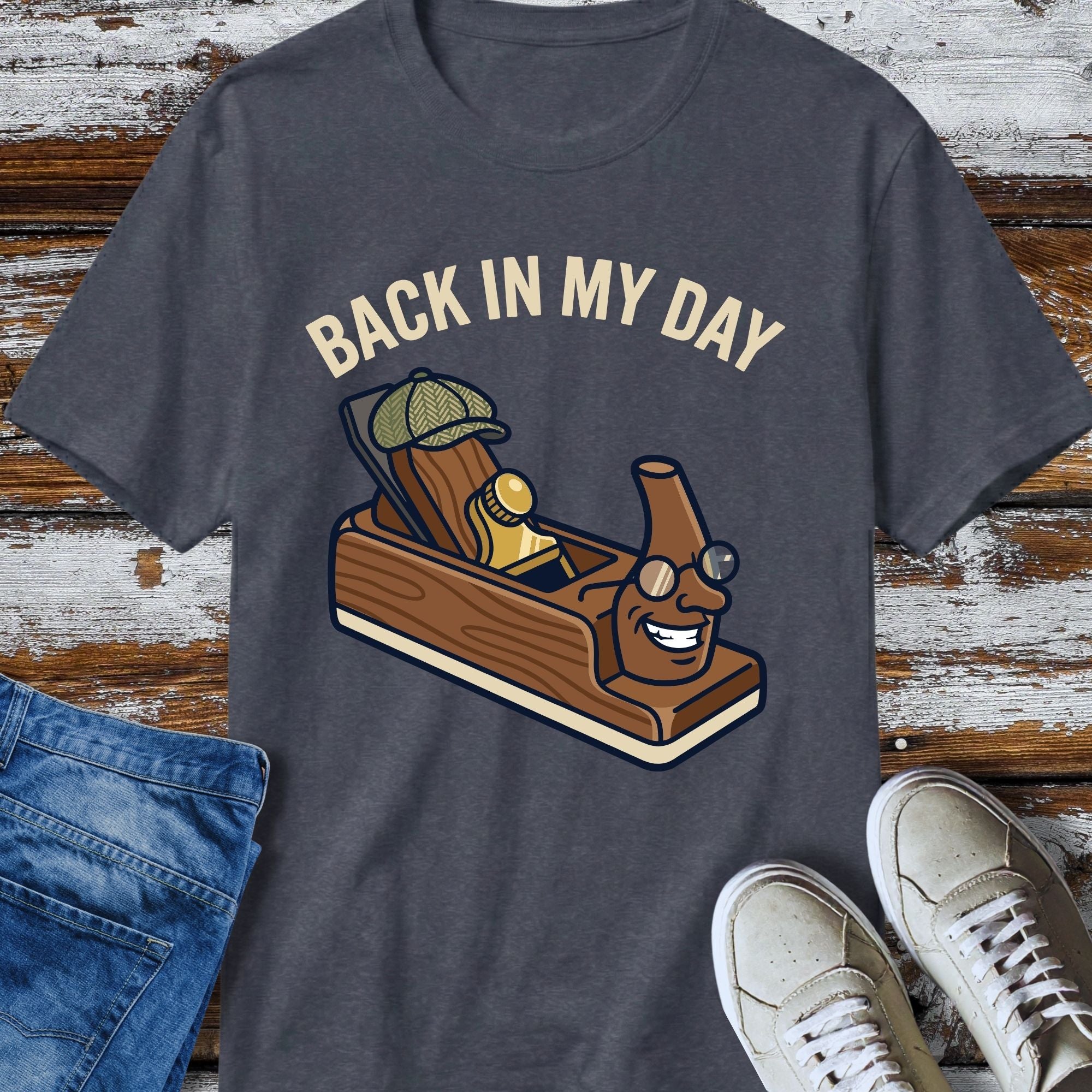 Back In My Day T-Shirt - product mockup view 11