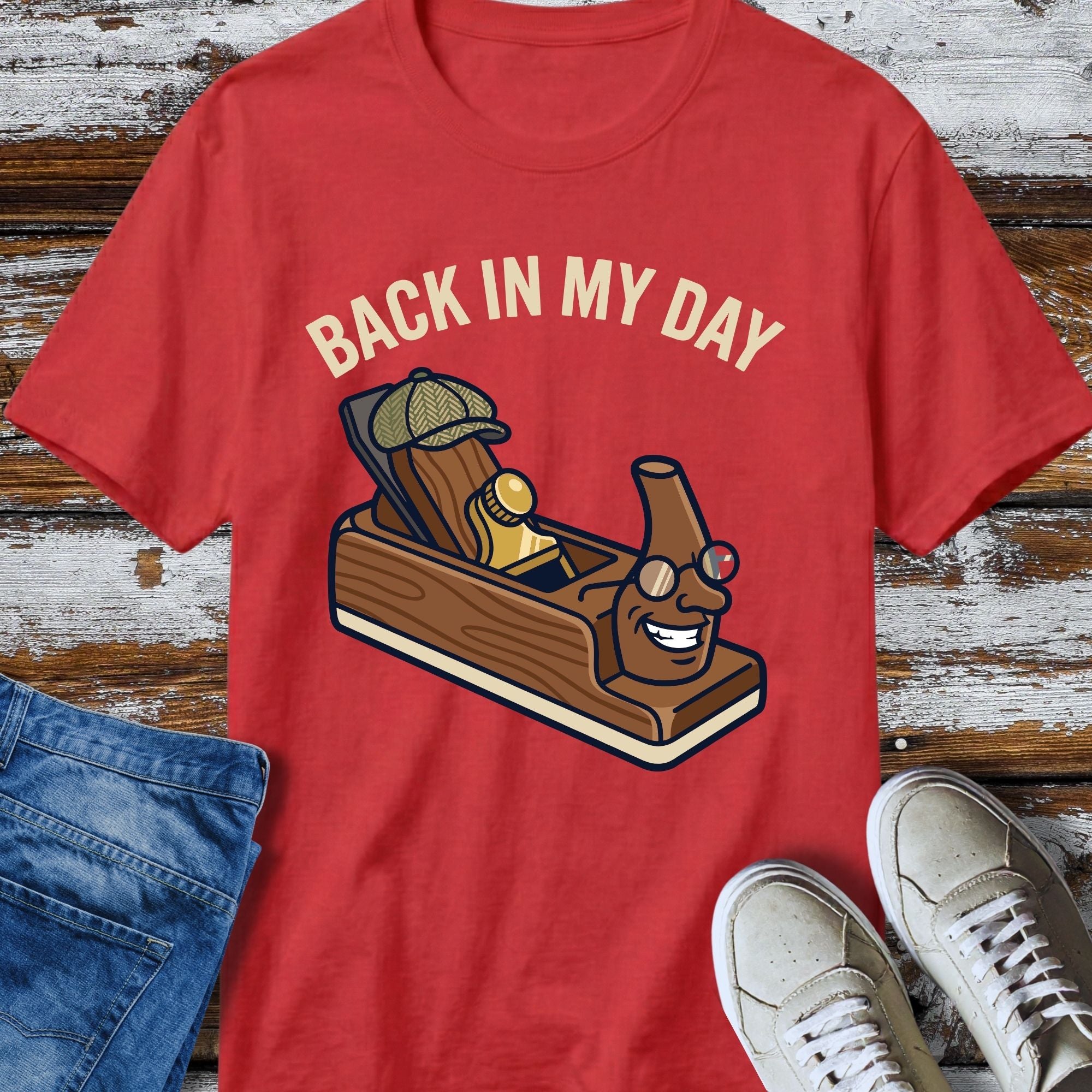 Back In My Day T-Shirt - product mockup view 12