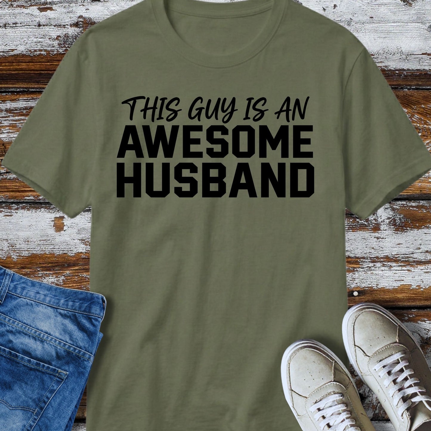 Awesome Husband T‑Shirt