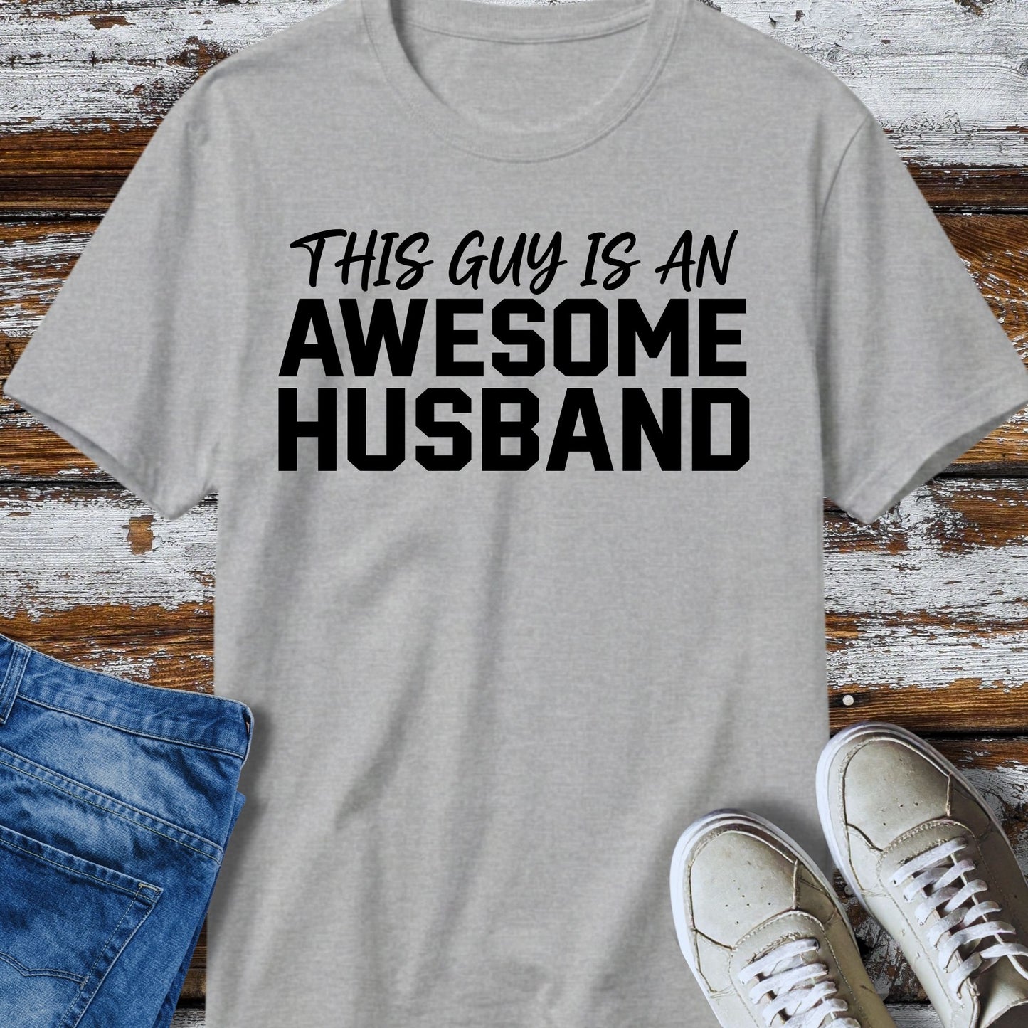 Awesome Husband T‑Shirt