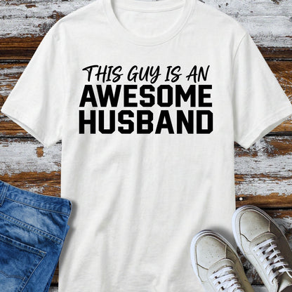 Awesome Husband T‑Shirt