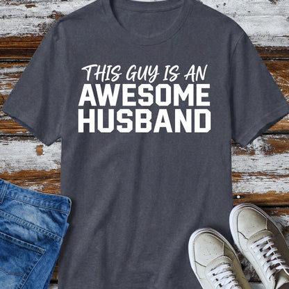 Awesome Husband T‑Shirt