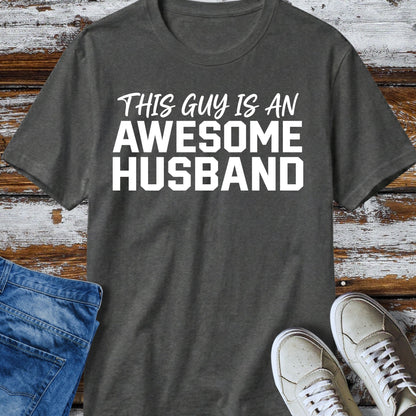 Awesome Husband T‑Shirt