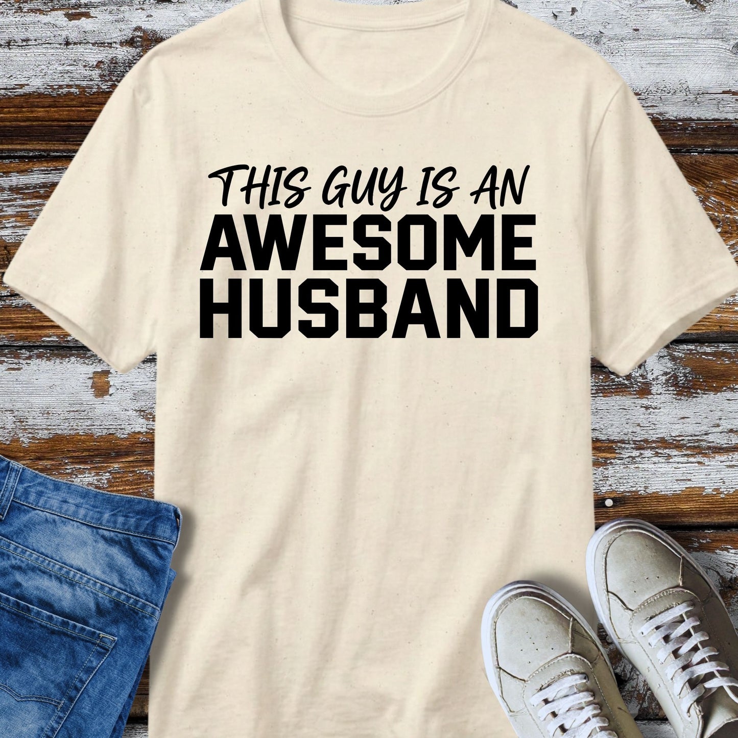 Awesome Husband T‑Shirt