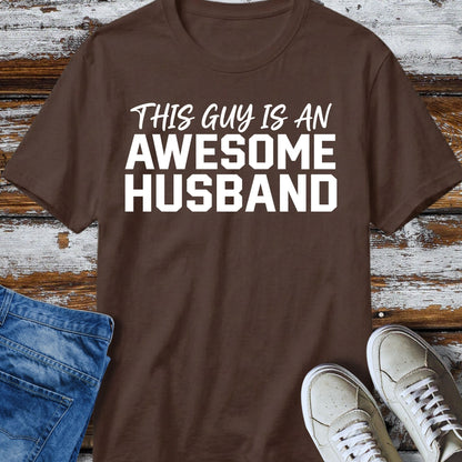 Awesome Husband T‑Shirt