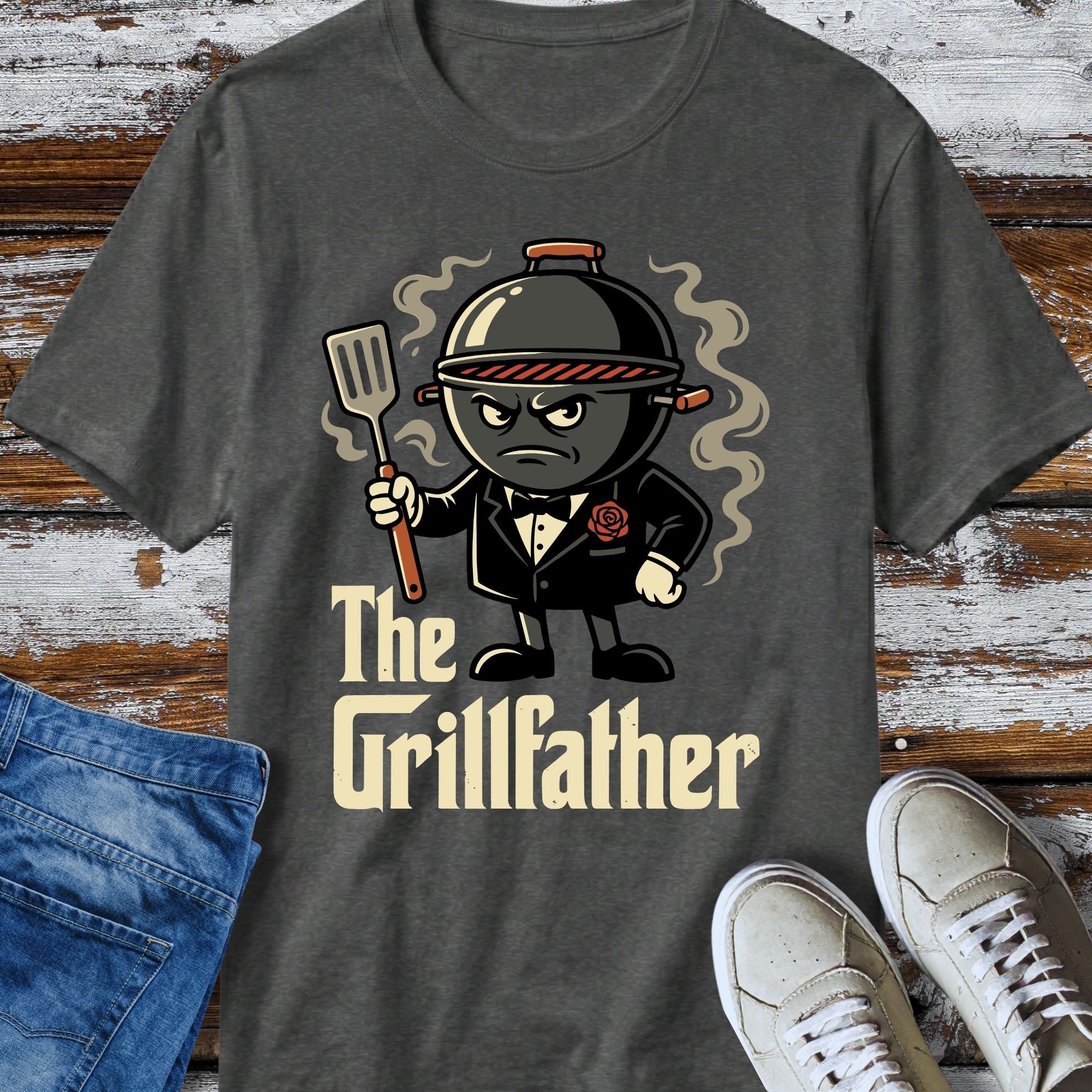 The Grillfather T-Shirt - colour variant view