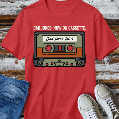 Dad Jokes Vol. 1 Cassette T-Shirt