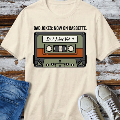 Dad Jokes Vol. 1 Cassette T-Shirt