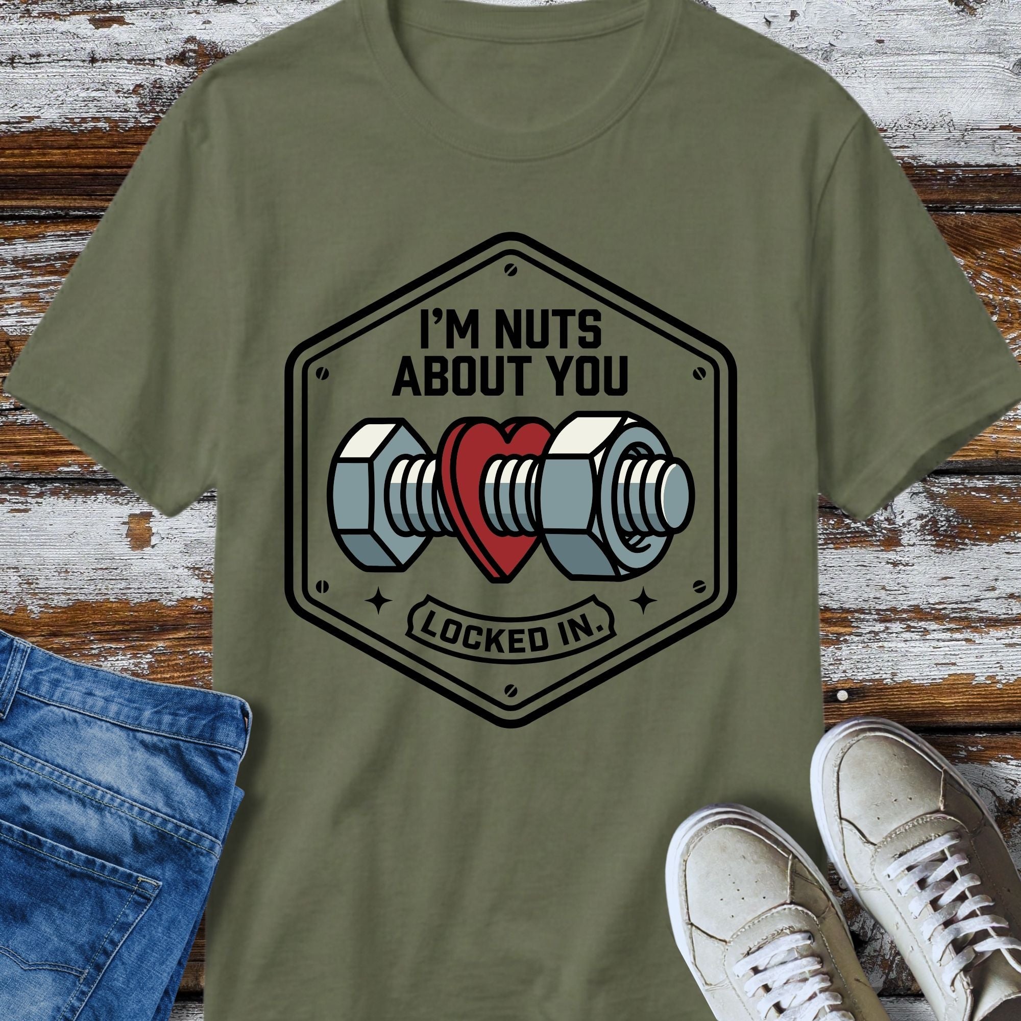 Im Nuts About You T-Shirt - alternative colour mockup