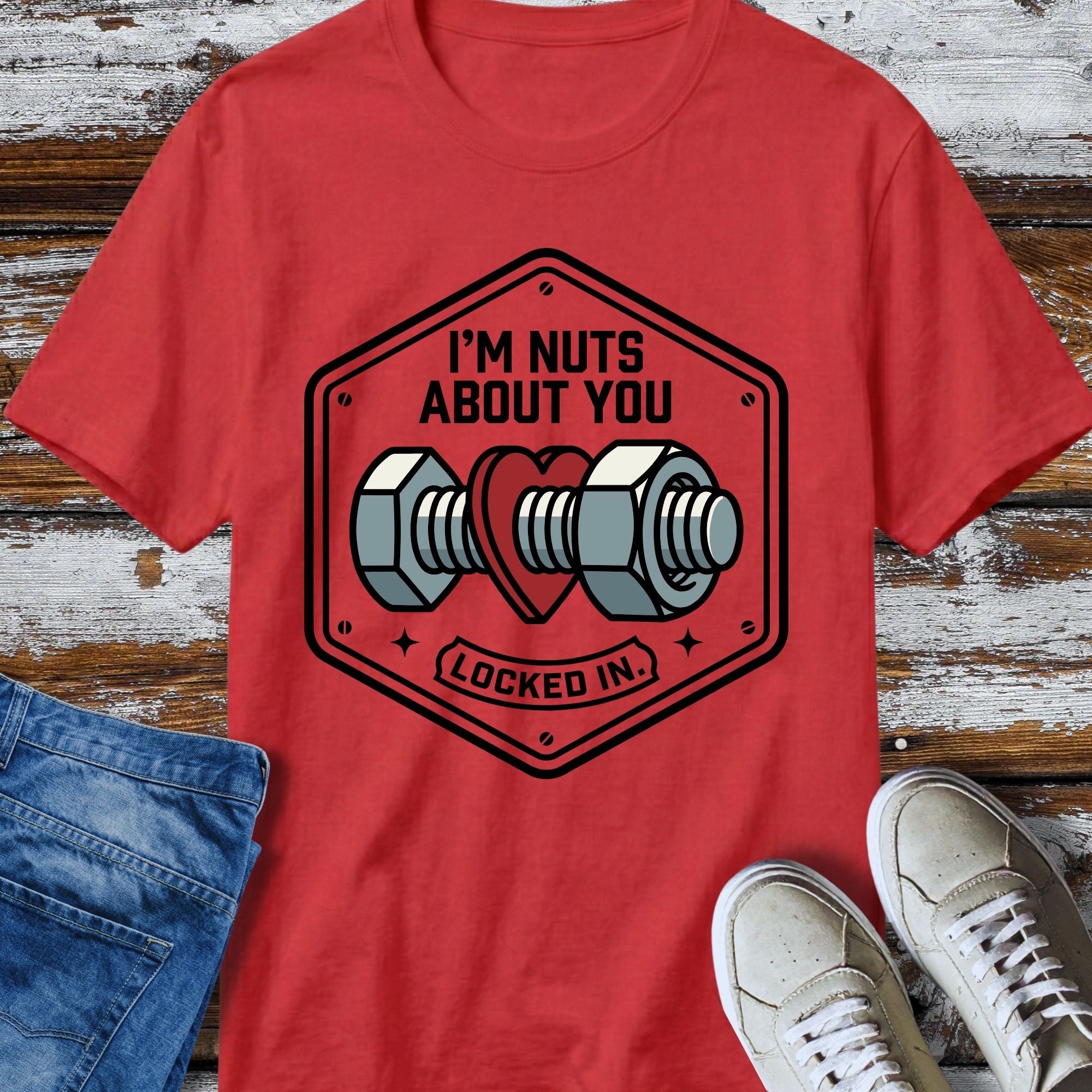Im Nuts About You T-Shirt - product mockup view 9