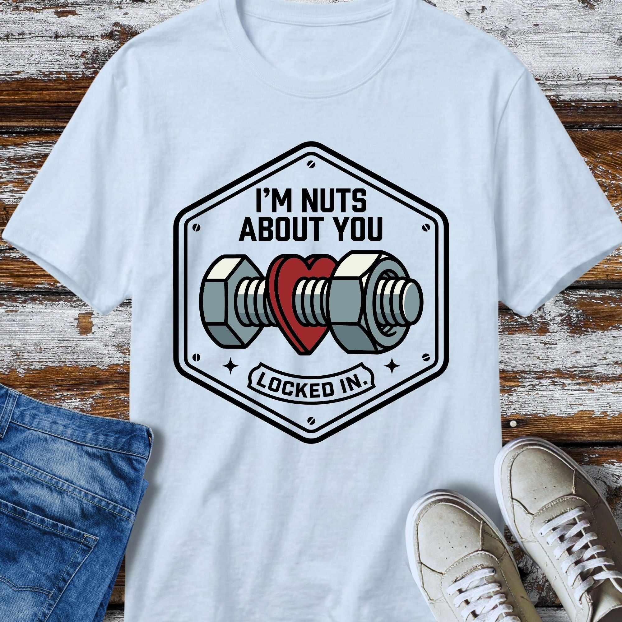 Im Nuts About You T-Shirt - size and fit reference
