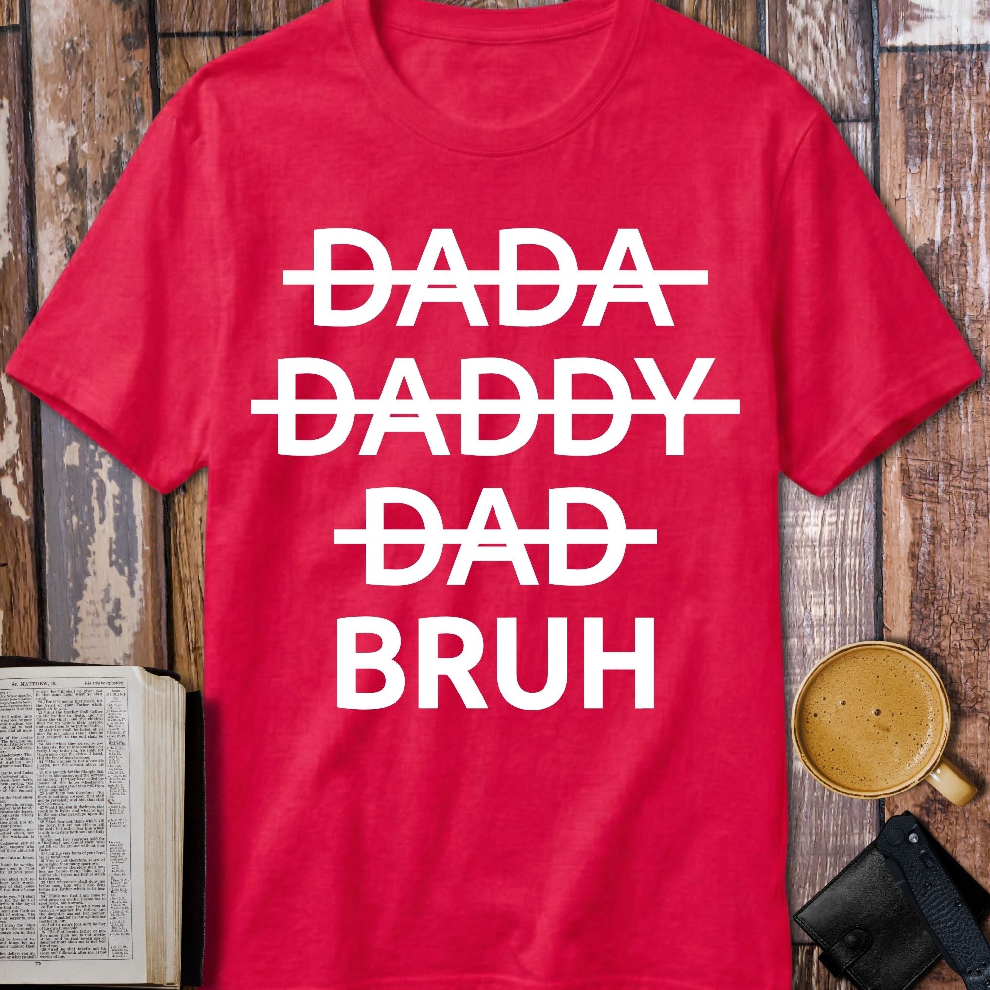 Dad Bruh T-Shirt - product mockup view 12