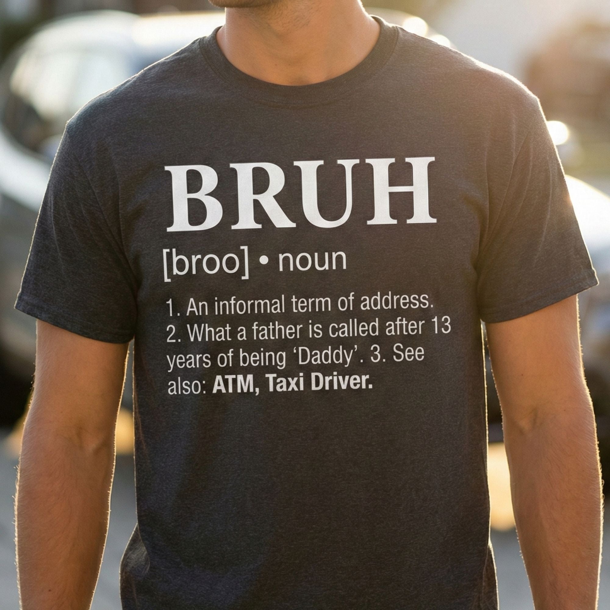 Bruh Definition T-Shirt - product mockup view 9
