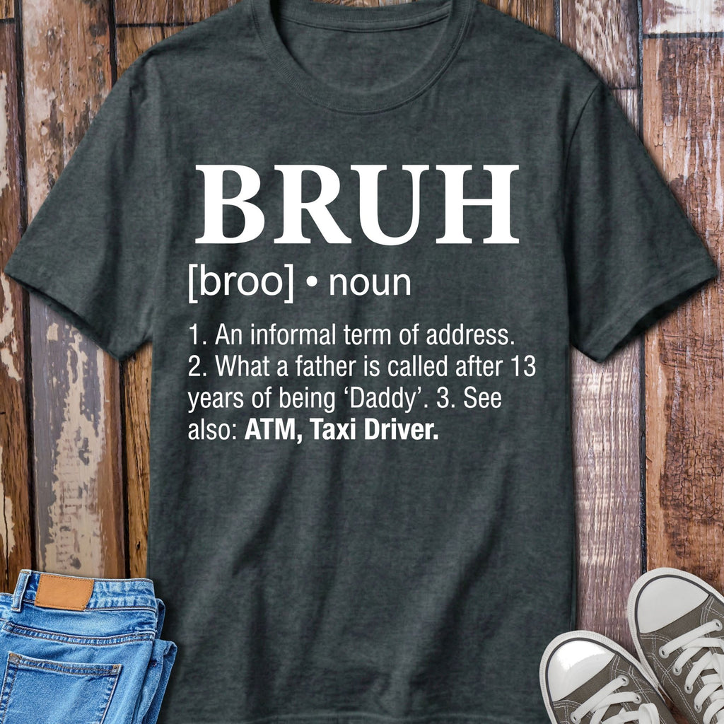 Bruh Definition T-Shirt - product mockup view 19